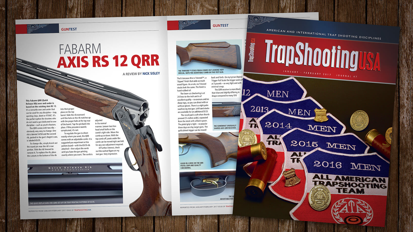 [TrapShooting USA: 01:17] Review: Fabarm Axis RS 12 QRR