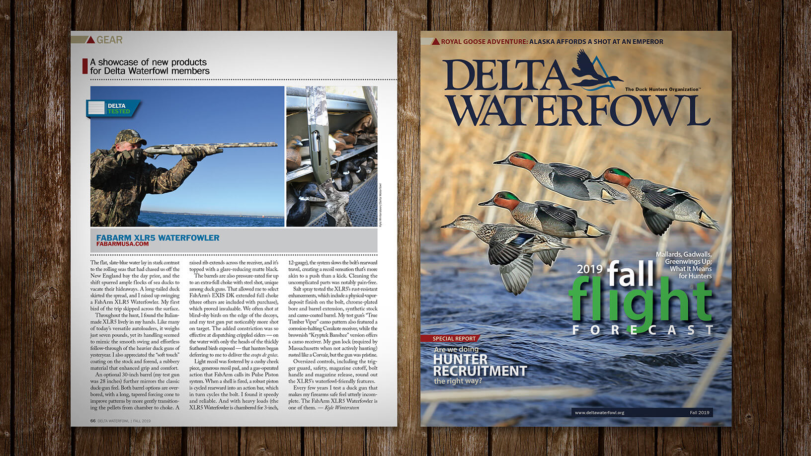 [Delta Waterfowl Fall 2019] Delta Tested: Fabarm XLR5 Waterfowler by Kyle Wintersteen