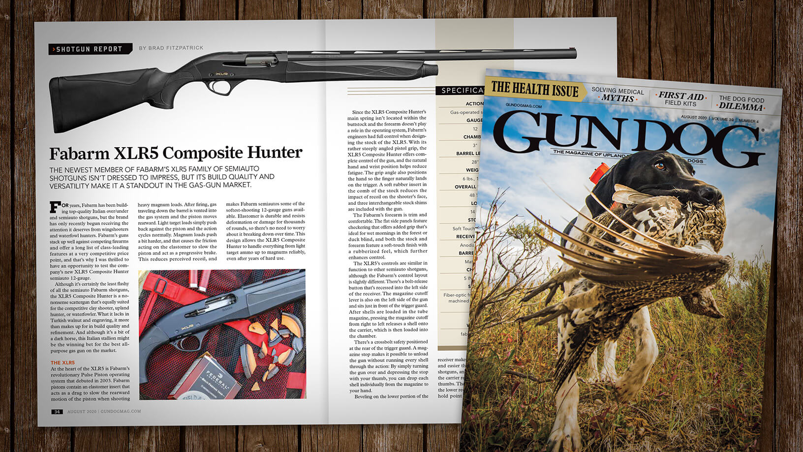 [Gun Dog 06:20] Shotgun Report: Fabarm XLR Composite Hunter