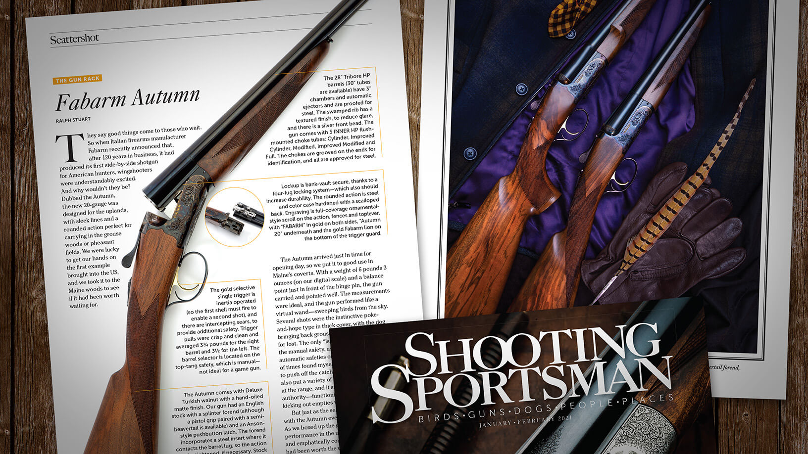 [Shooting Sportsman 01:21] The Gun Rack: Fabarm Autumn by Ralph Stuart