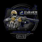 Fabarm Pro STF 12 T-Shirt (Black) - Image 2