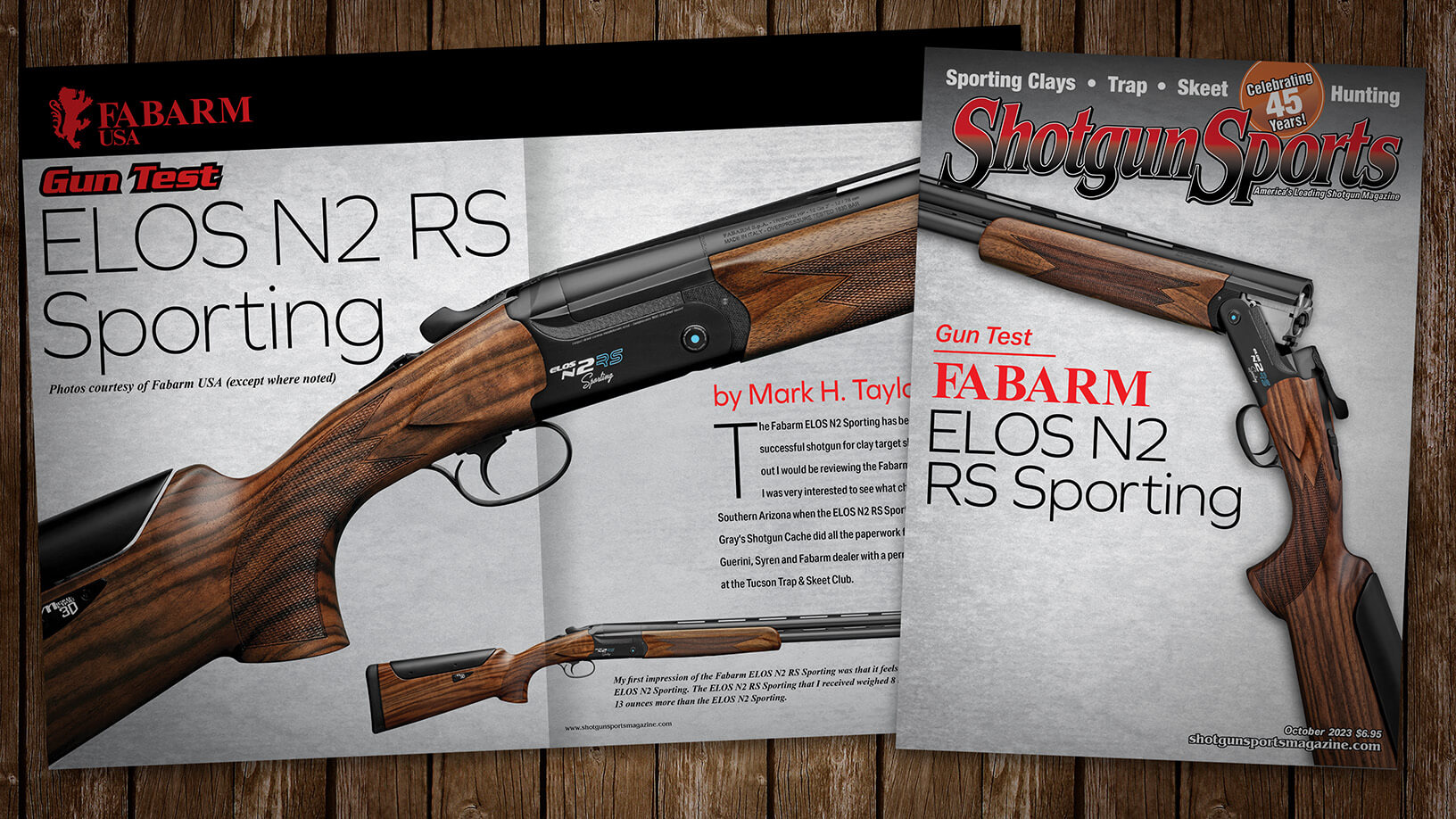 [Shotgun Sports 10.23] Gun Test: Fabarm Elos N2 RS Sporting