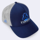 FABARM Geometric Splatter Hat (Navy/Gray)