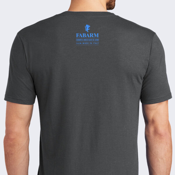 Fabarm Geo Mark T-Shirt (Charcoal) - Image 2