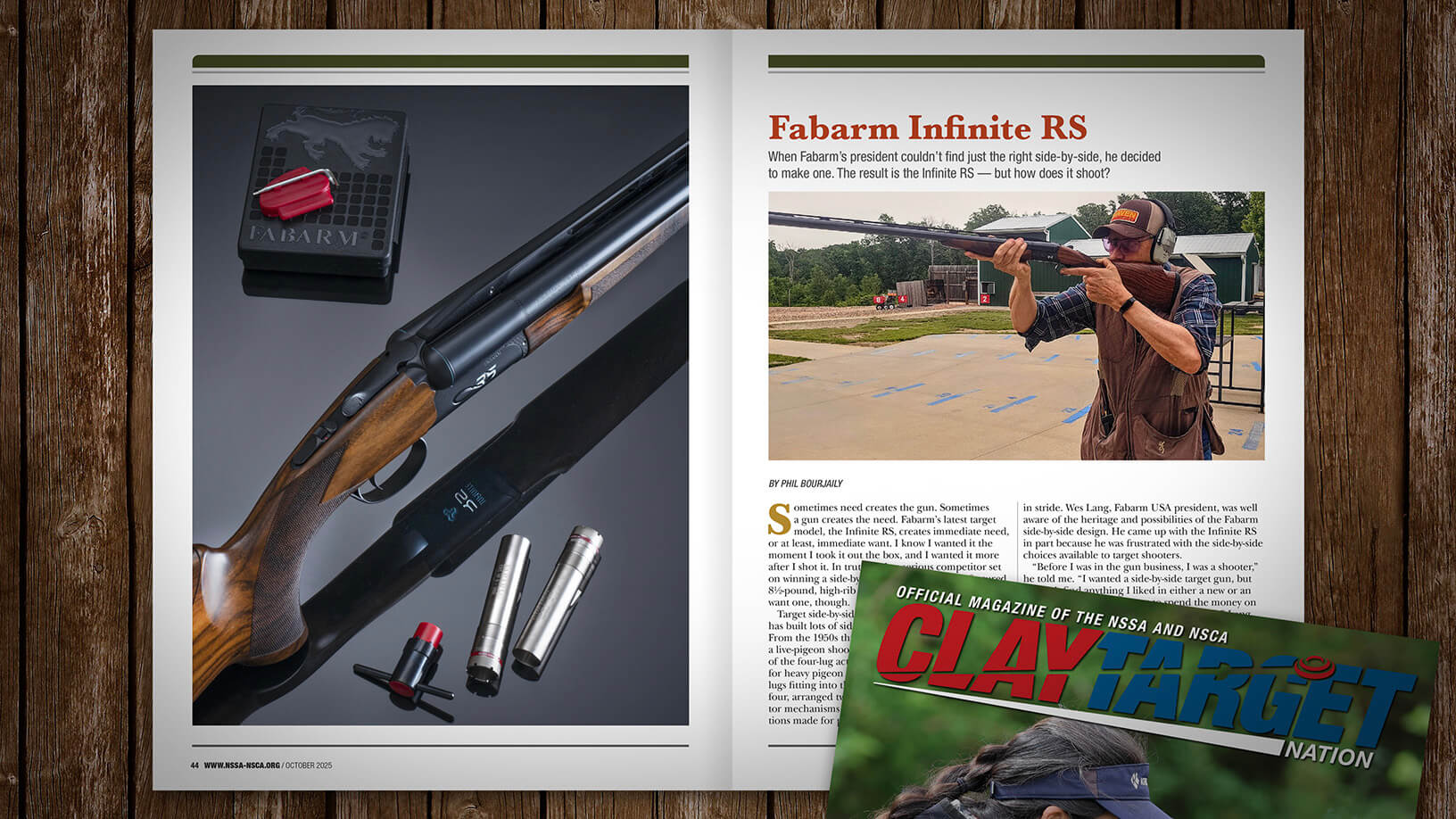 [ Clay Target Nation 10:25 ] Gun Test: Fabarm Infinite RS by Phil Bourjaily